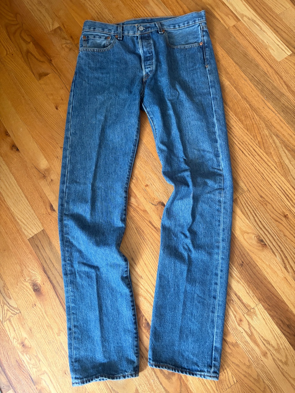 Men’s Levi's 501 Straight Leg Jean